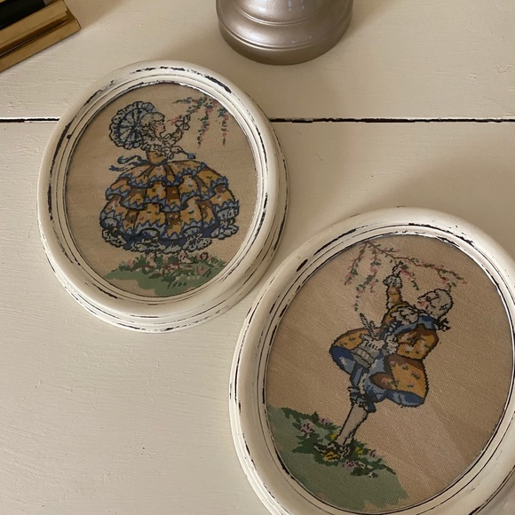 🍒🌸Adorable decorative needlework pieces - Picture 5 of 5